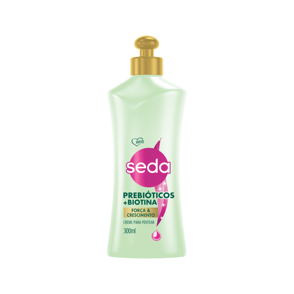 CREME PARA PENTEAR SEDA PREBIÓTICOS + BIOTINA FRASCO 300ML 0