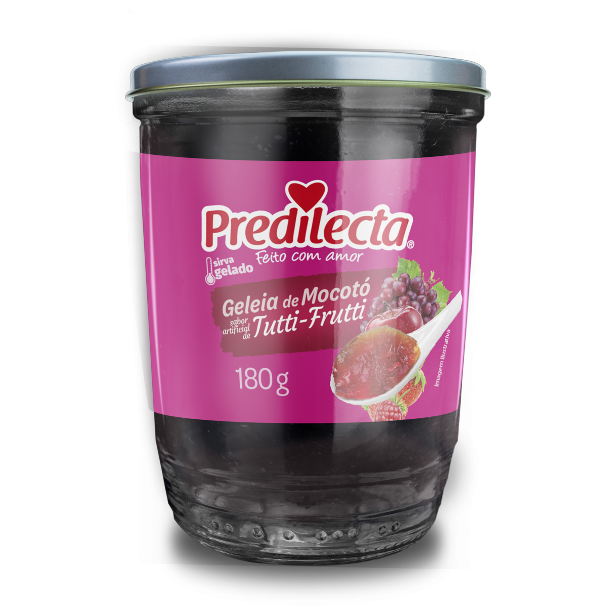 GELEIA DE MOCOTÓ TUTTI FRUTTI PREDILECTA COPO 180G