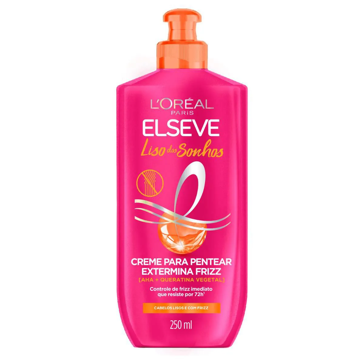 CREME PARA PENTEAR LORÉAL PARIS ELSEVE LISO DOS SONHOS FRASCO 250ML