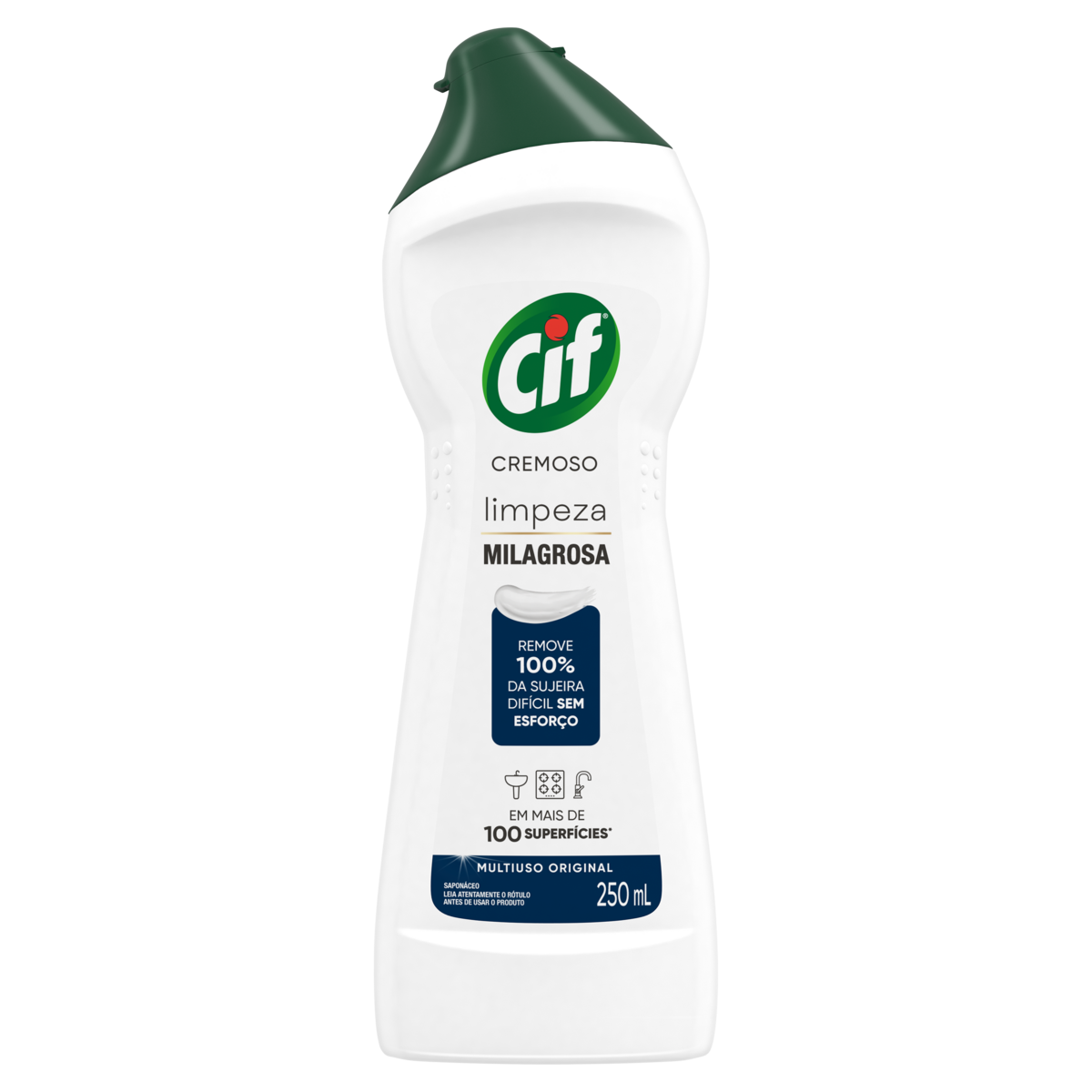 SAPONÁCEO CREMOSO MULTIUSO ORIGINAL CIF SQUEEZE 250ML 0