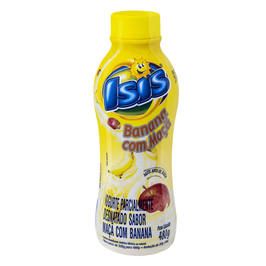 IOGURTE ISIS BANANA E MACA 500 ML 0