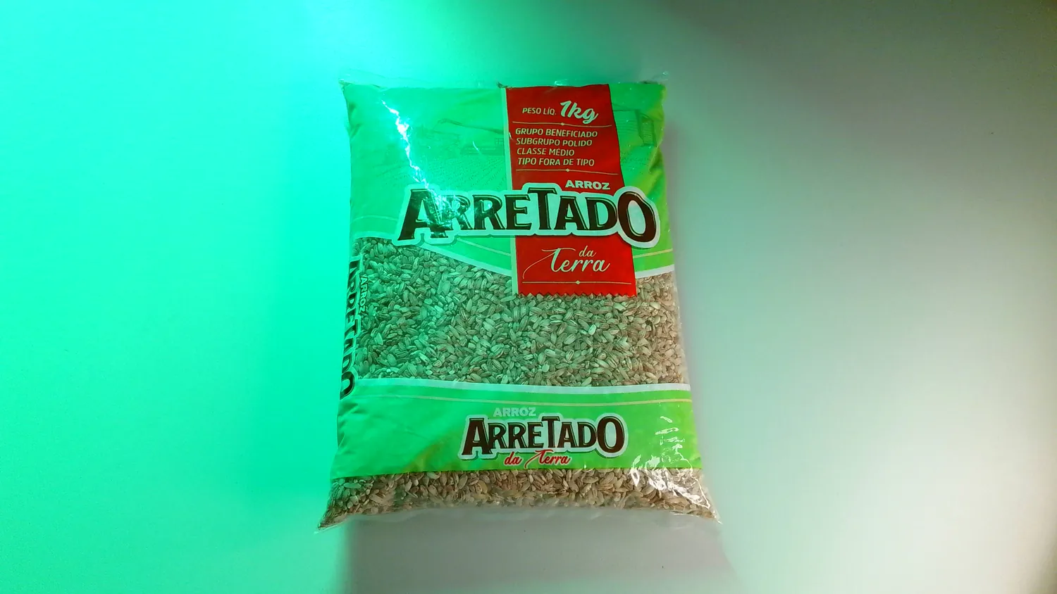 ARROZ DA TERRA POLIDO ARRETADO 1KG — imagem 1