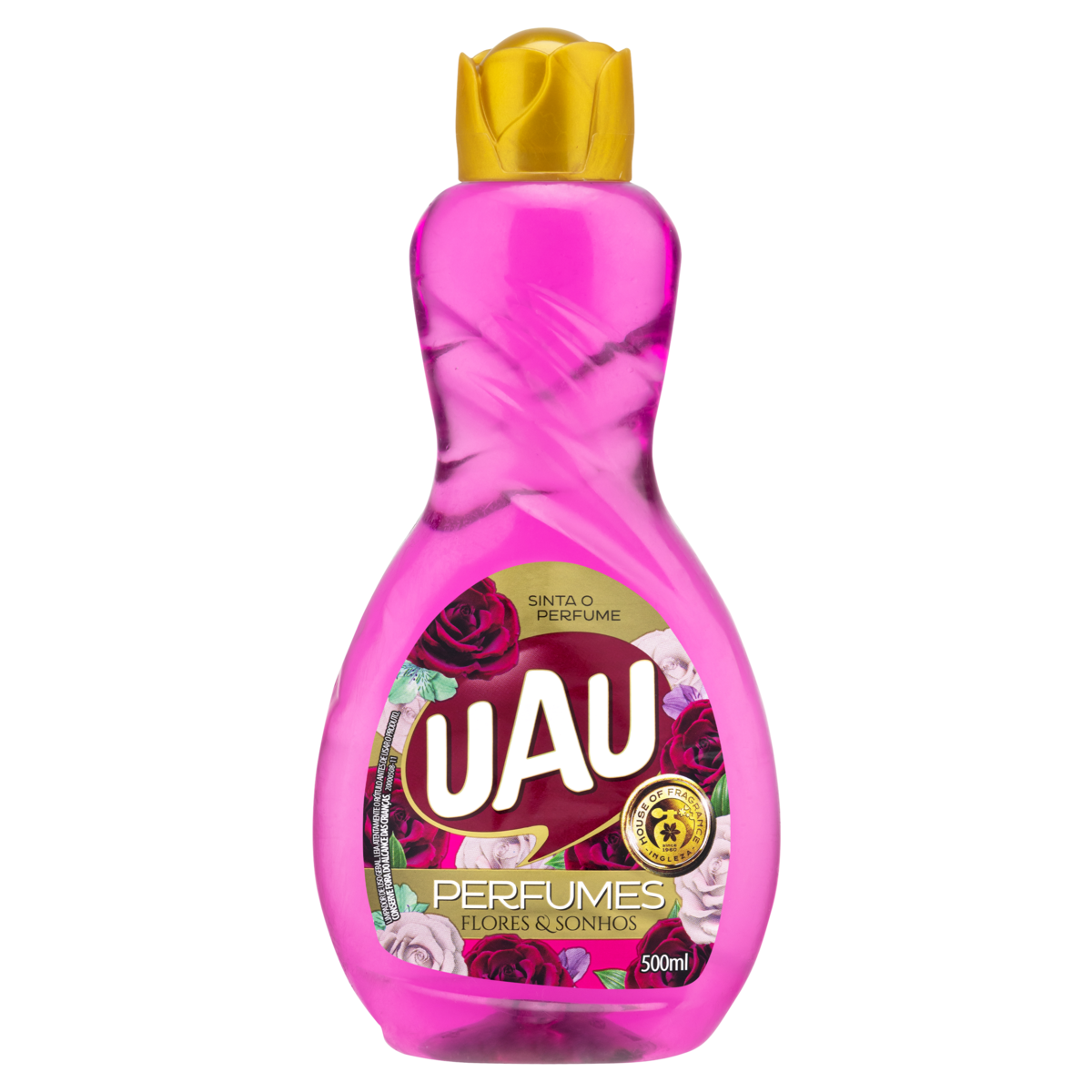 LIMPADOR PERFUMADO FLORES & SONHOS UAU PERFUMES FRASCO 500ML