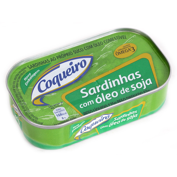 SARDINHA COM ÓLEO COQUEIRO LATA 83G 0