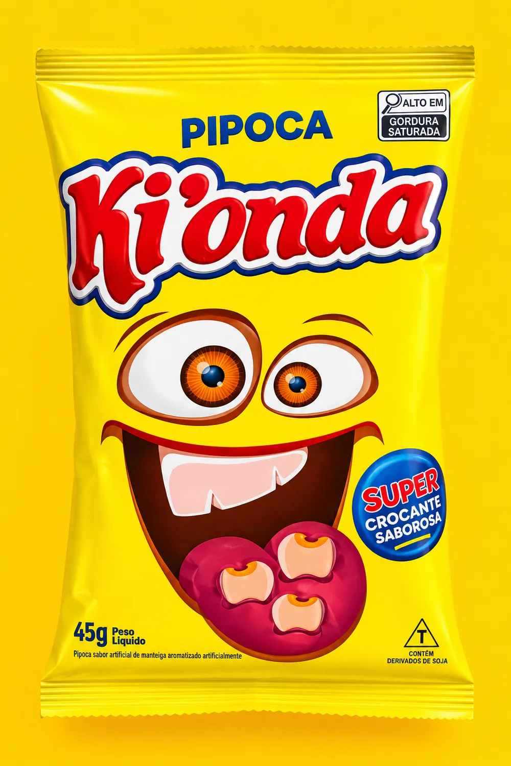 PIPOCA KIONDA AMANTEIGADA 45G