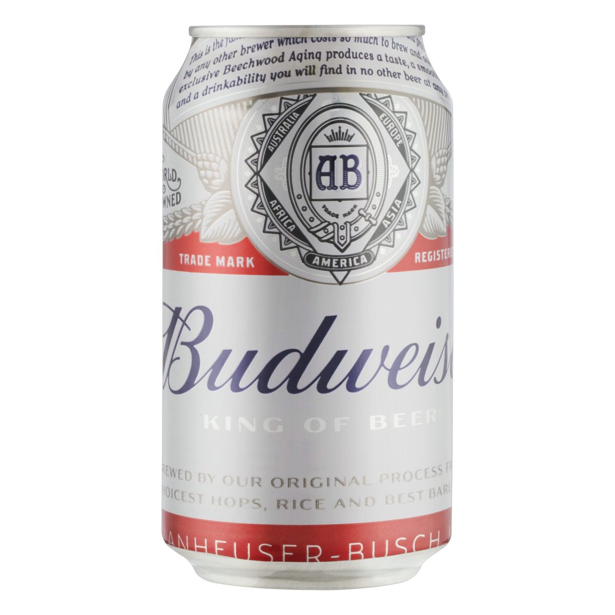 CERVEJA LAGER BUDWEISER LATA 350ML