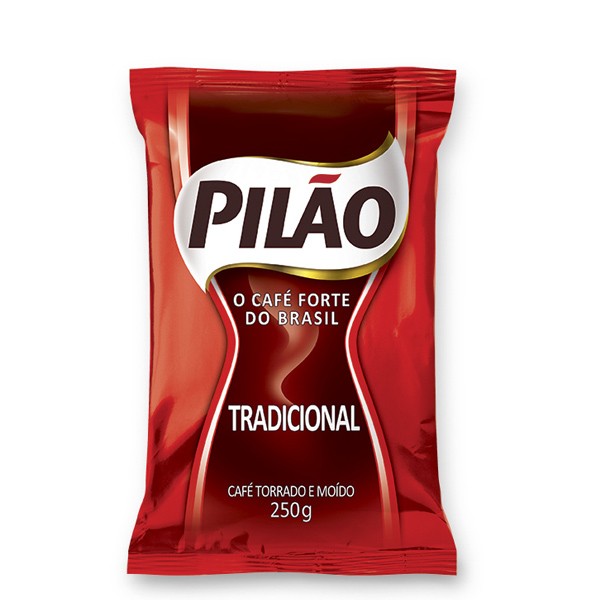 CAFÉ TORRADO E MOÍDO TRADICIONAL PILÃO PACOTE 250G
