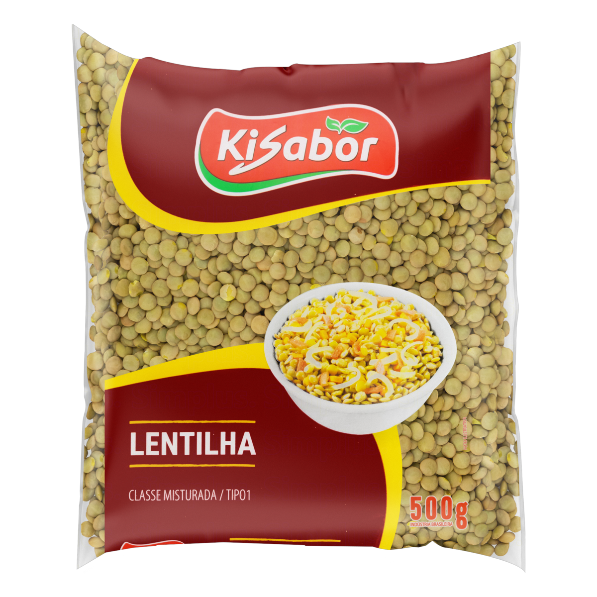 LENTILHA TIPO 2 KISABOR PACOTE 400G
