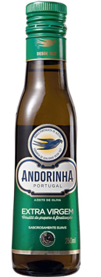 AZEITE DE OLIVA EXTRA VIRGEM PORTUGUÊS ANDORINHA CLÁSSICOS VIDRO 250ML 0