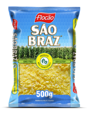 FLOCÃO SÃO BRAZ NÃO TRANSGÊNICO 500G — imagem 1