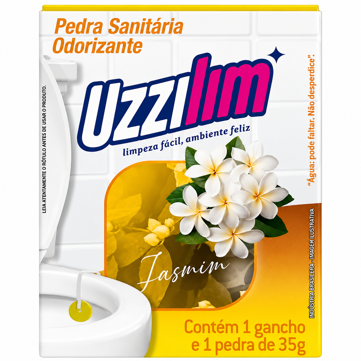 PEDRA SANITÁRIA UZZILIM JASMIM 35G