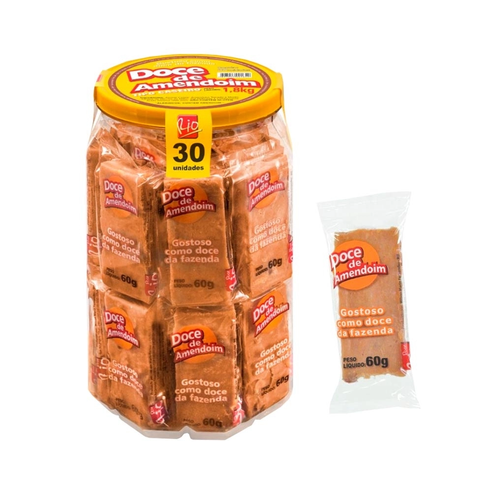 DOCE DE AMENDOIN CASEIRO 60G UNIDADE