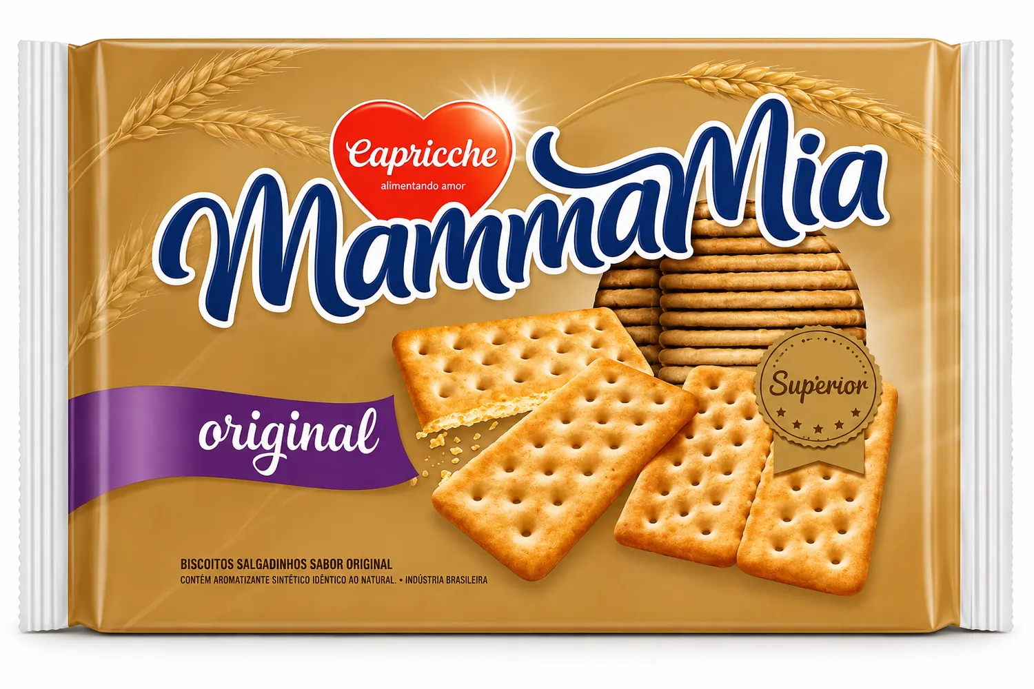 BISCOITO CAPRICCHE MAMMA MIA ORIGINAL 301,5G
