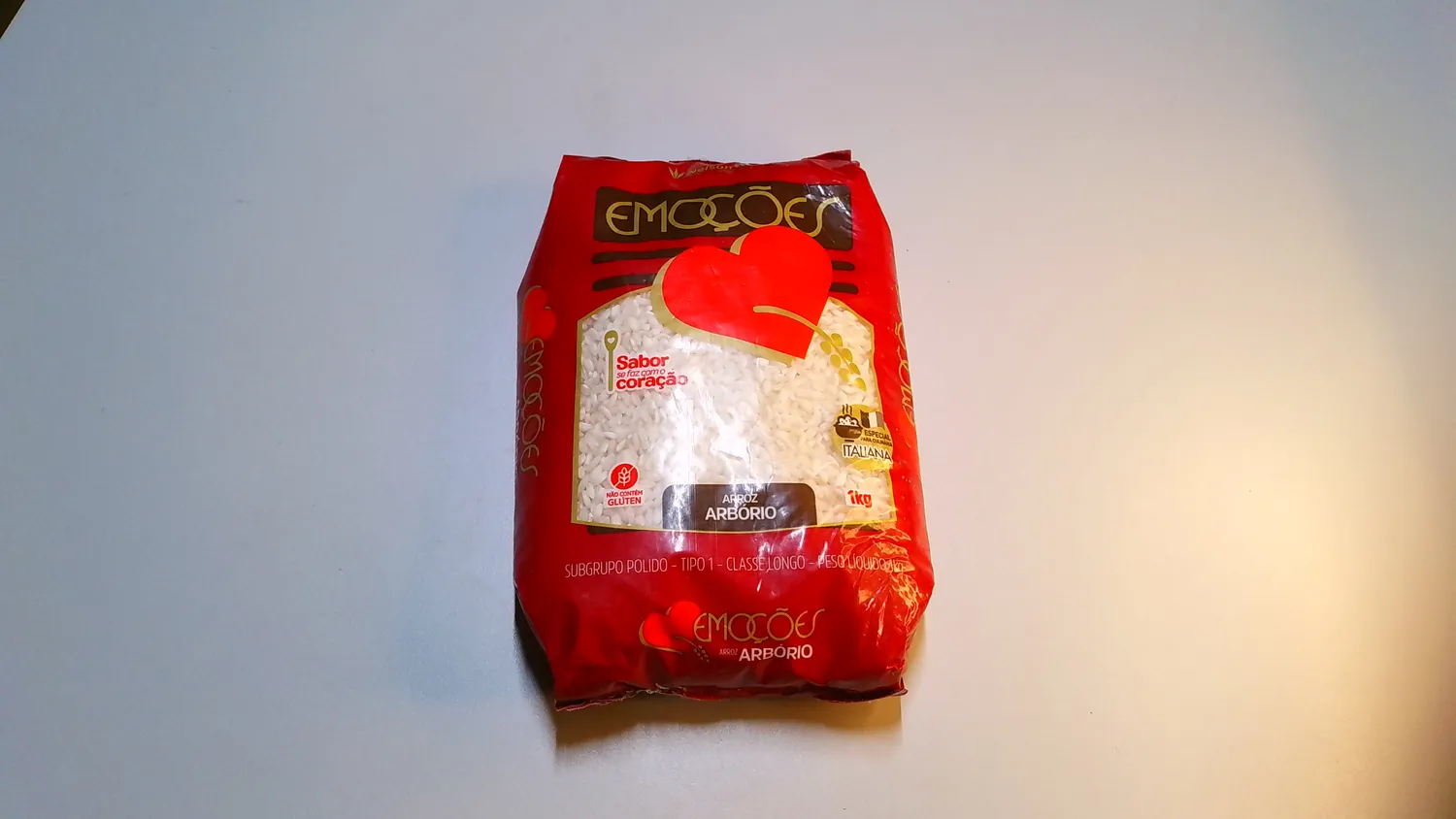 ARROZ ARBÓRIO EMOÇÕES PACOTE 1KG
