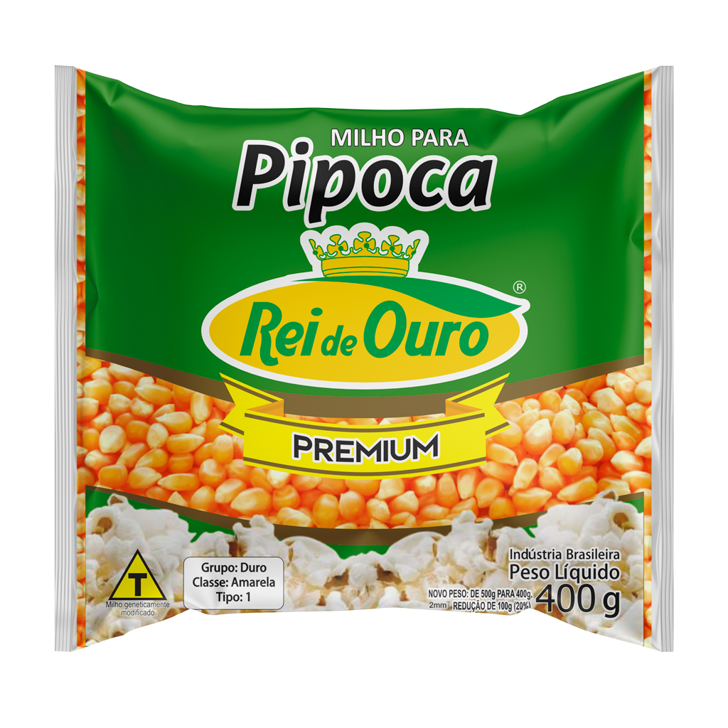 MILHO PIPOCA REI DE OURO 500G