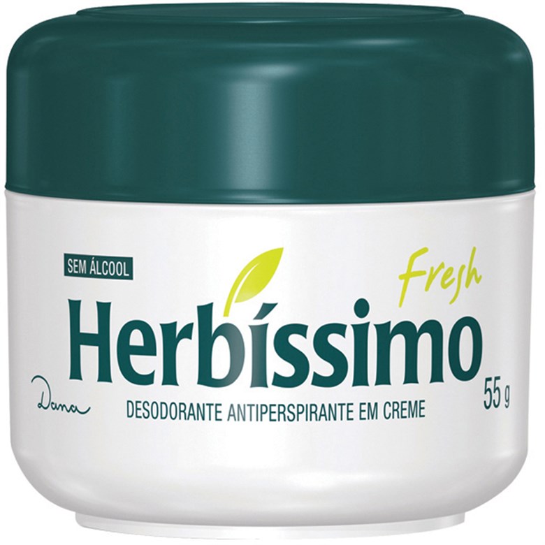 DESODORANTE HERBISSIMO CREME 55G FRESH