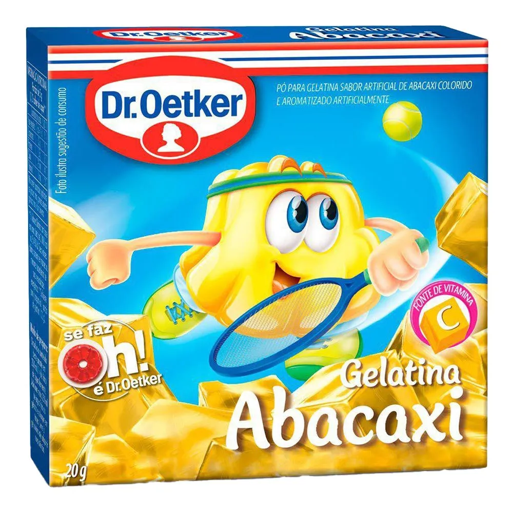 GELATINA DR.OETKER ABACAXI 20G