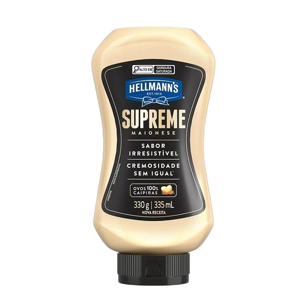 MAIONESE HELLMANNS 330G SUPREME SQUEEZE — imagem 1