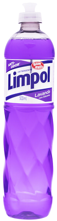 DETERGENTE LÍQUIDO LAVANDA LIMPOL SQUEEZE 500ML