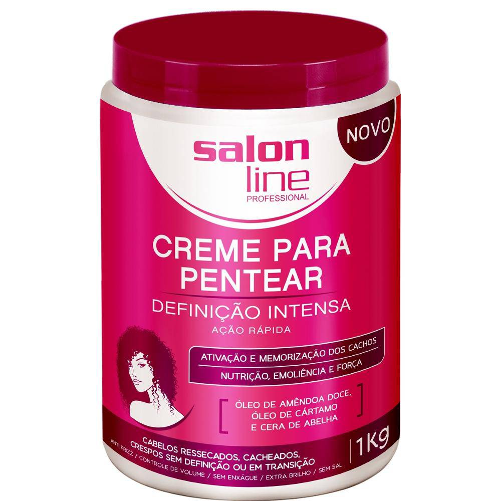 CREME DE PENTEAR DEFINIÇÃO INTENSA 1KG SALON LINE 0