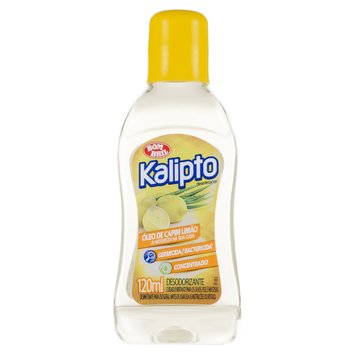ODORIZADOR DE AMBIENTE CONCENTRADO CAPIM-LIMÃO KALIPTO SQUEEZE 120ML 0