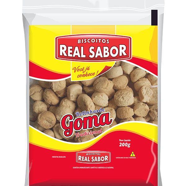 BISCOITO REAL SABOR 200G BOLINHO DE GOMA