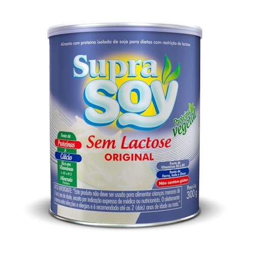 ALIMENTO EM PÓ SUPRA SOY SEM LACTOSE ORIGINAL 300G