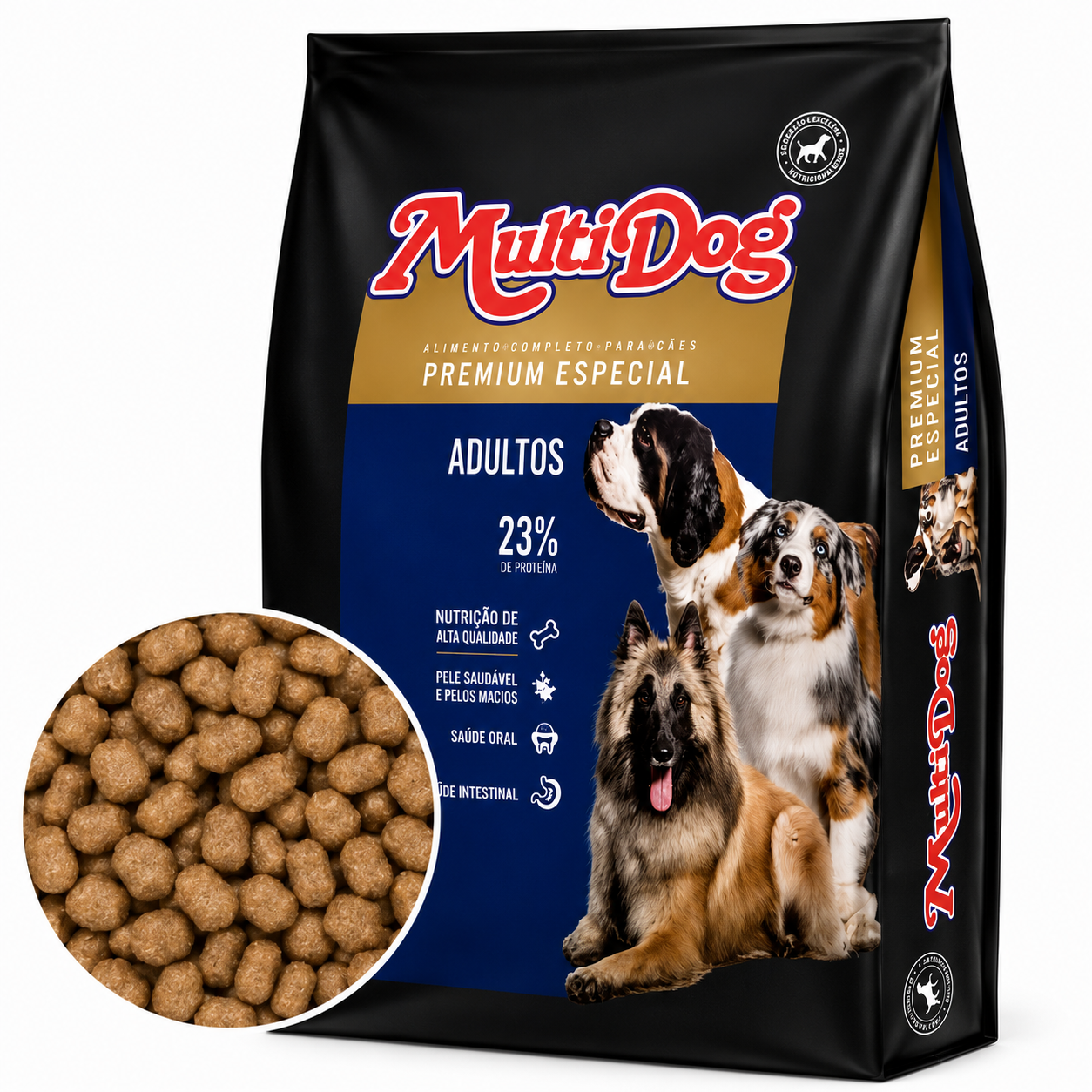 RAÇÃO PARA CACHORRO MULTI DOG VITAMINADA 3KG