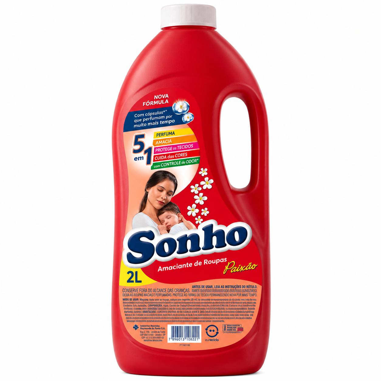 AMACIANTE DILUIDO SONHO PAIXÃO 2L