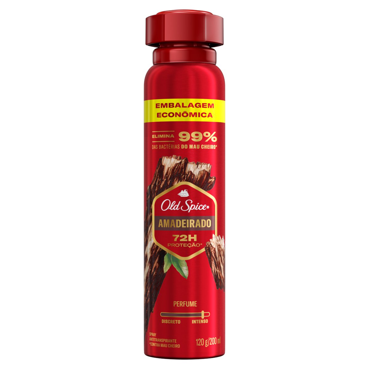 ANTITRANSPIRANTE LENHA OLD SPICE 200ML SPRAY EMBALAGEM ECONÔMICA 0