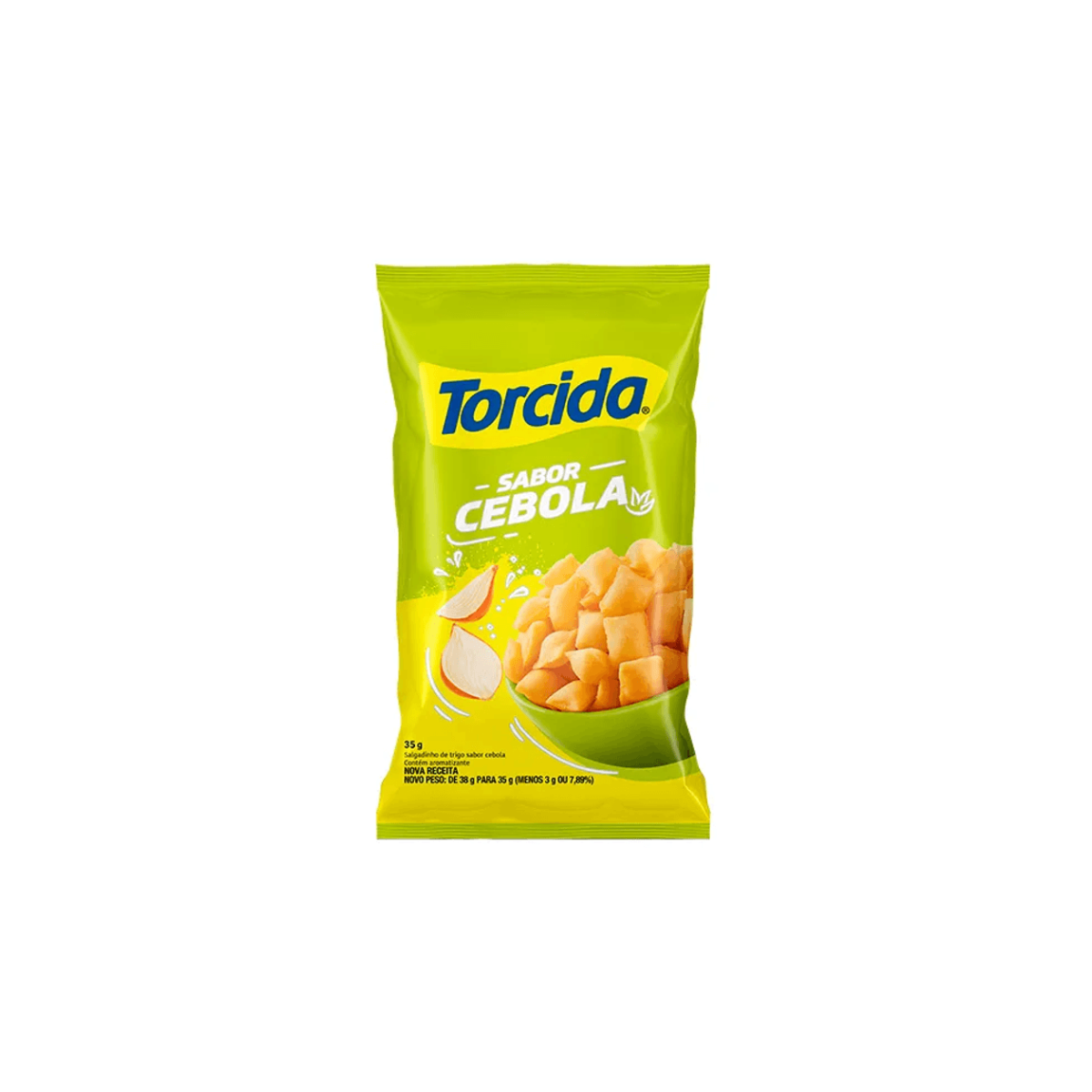 SALGADINHO DE TRIGO CEBOLA TORCIDA PACOTE 35G 0