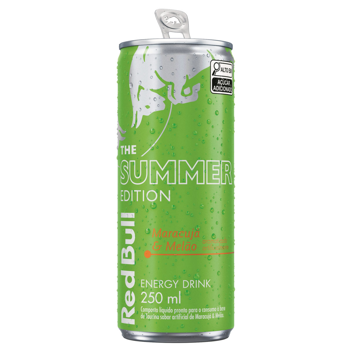 ENERGETICO REDBULL SUMMER MELAO/MARACUJA 250ML