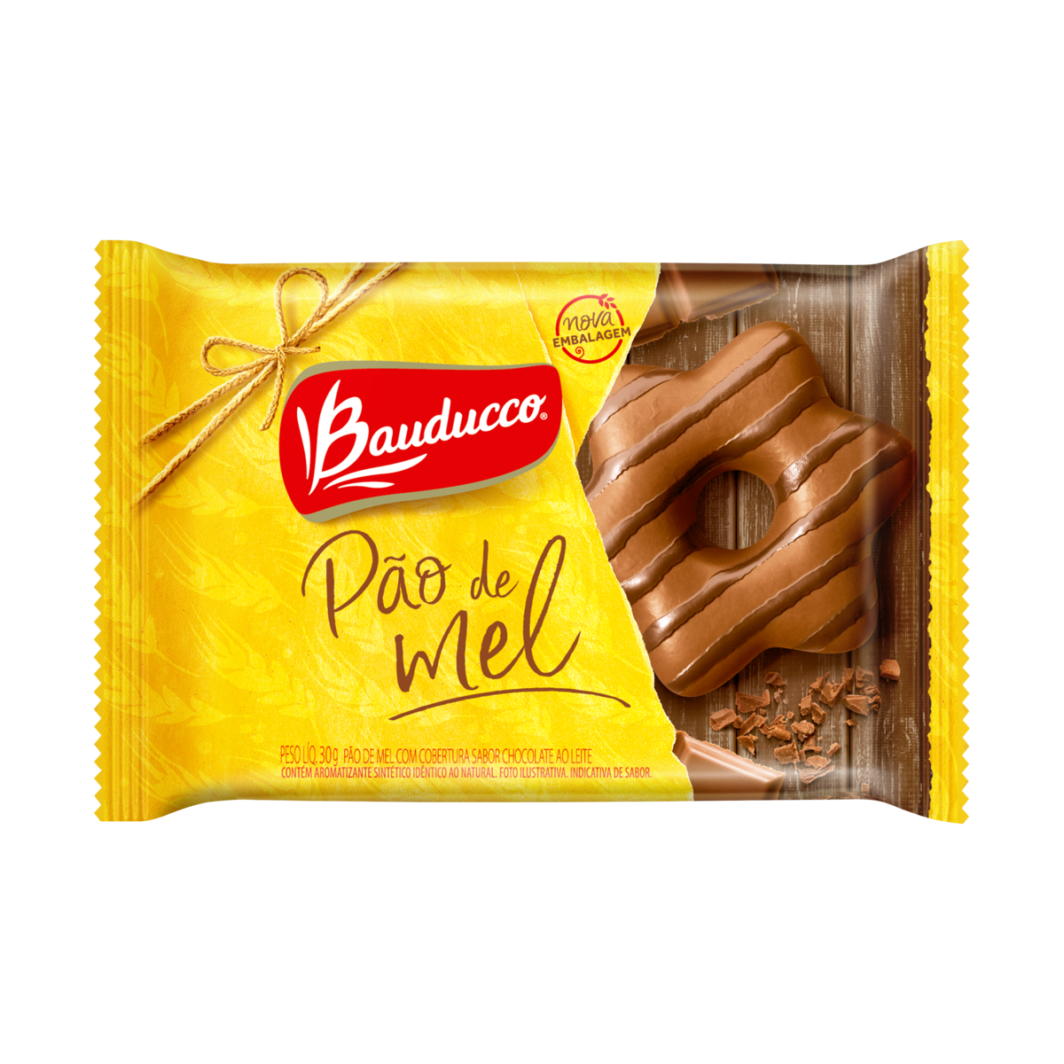 PÃO DE MEL BAUDUCCO PACOTE 30G