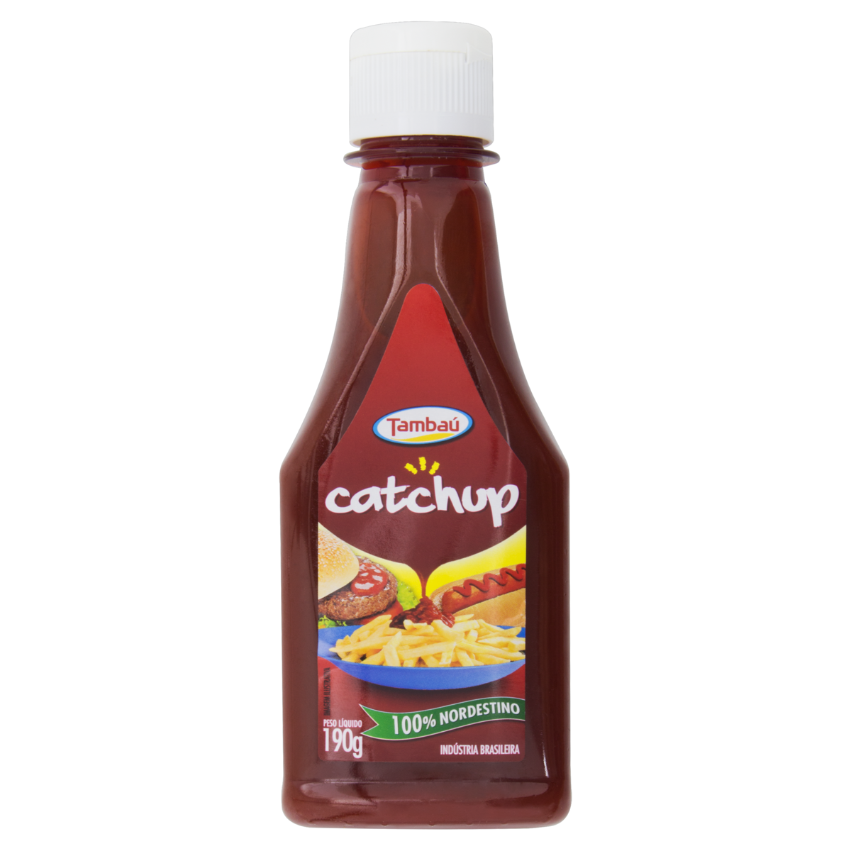 KETCHUP TRADICIONAL TAMBAÚ SQUEEZE 190G