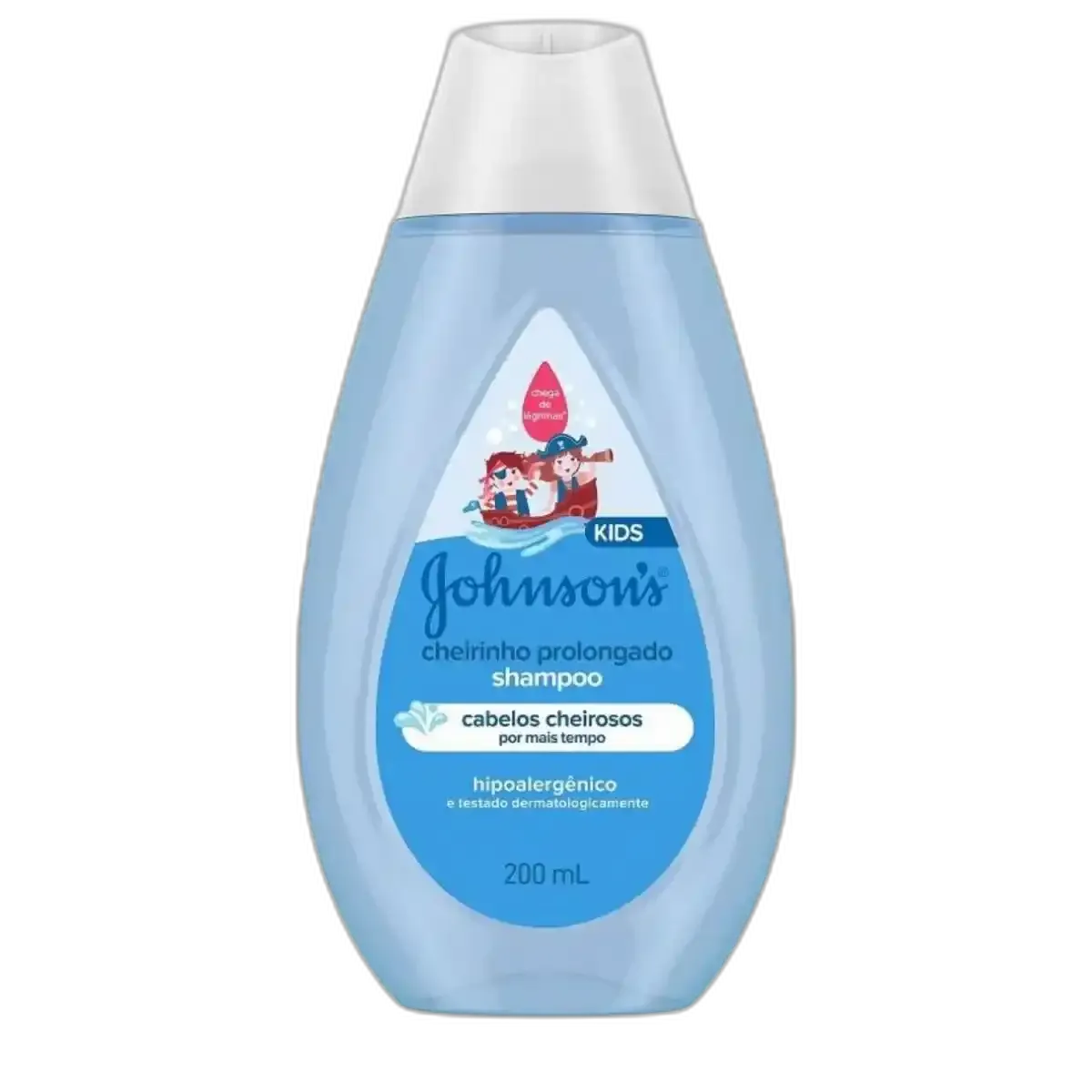 SHAMPOO JOHNSONS KIDS CHEIRINHO PROLONGADO FRASCO 200ML 0