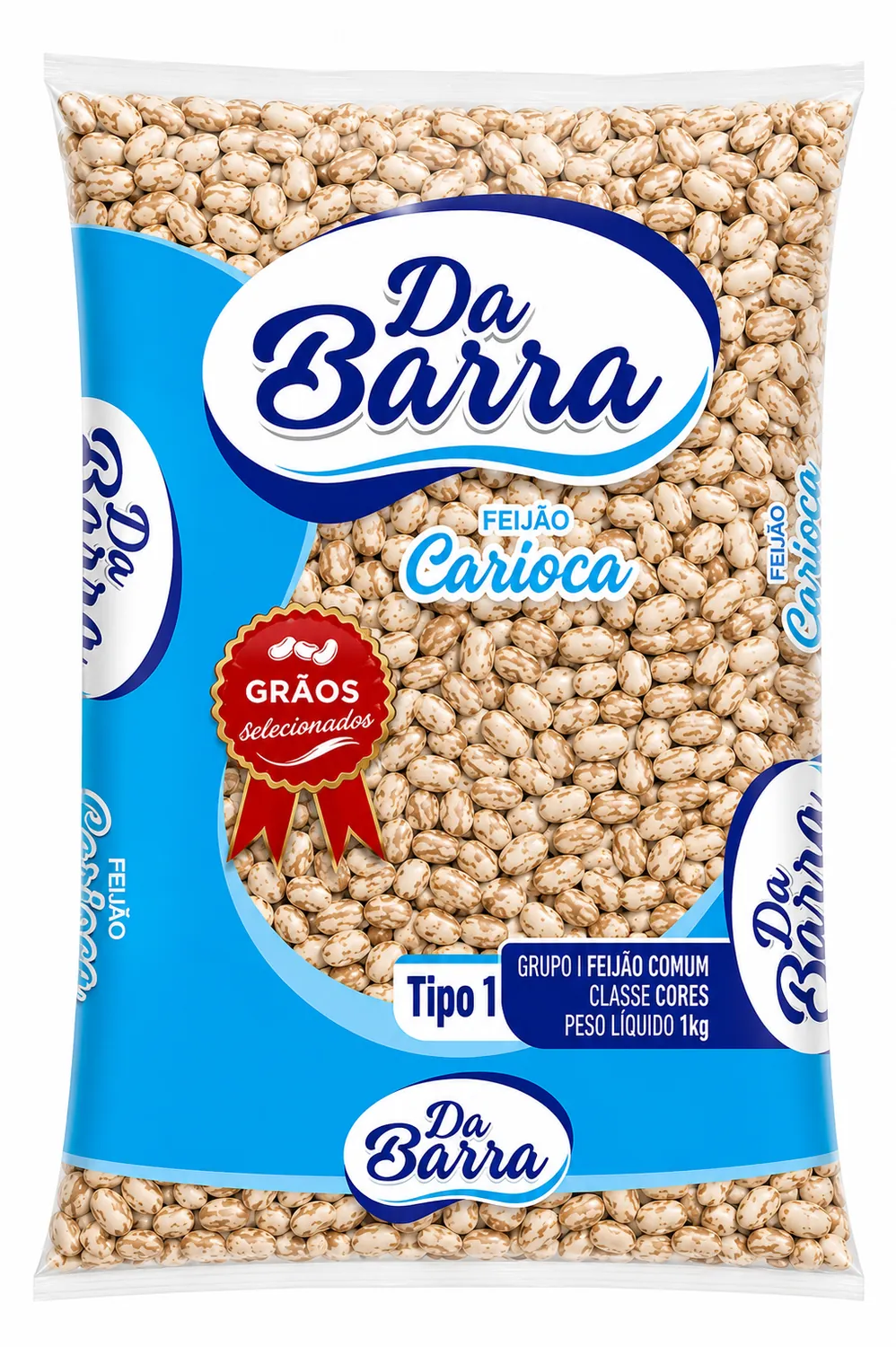 FEIJÃO CARIOCA DABARRA TIPO 1 1KG
