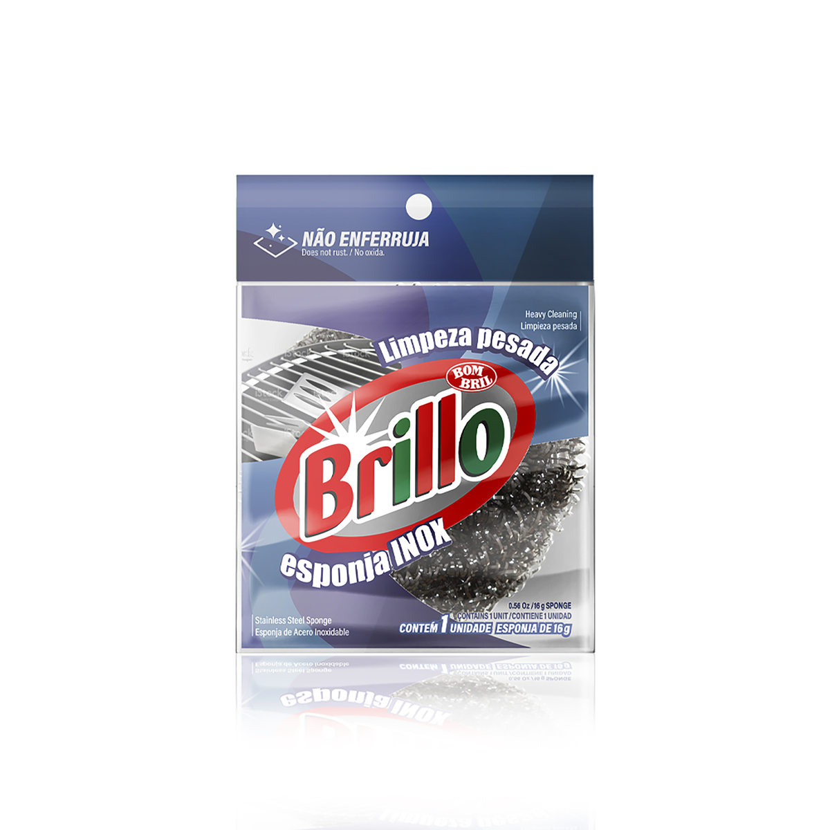 ESPONJA INOX BRILLO 16G 0