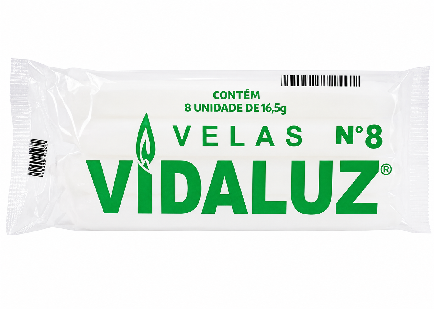 VELA N.8 VIDALUZ COM 8 UNIDADES