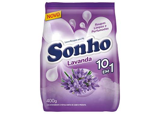 LAVA ROUPA PO SONHO 400G LAVANDA