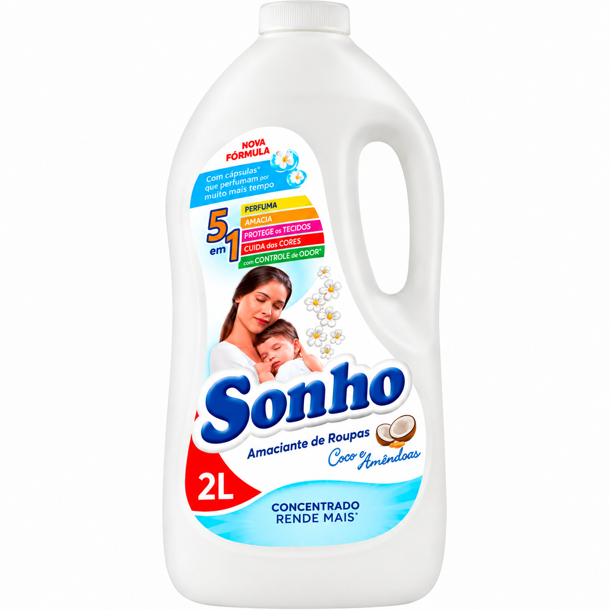 AMACIANTE DILUIDO SONHO AMENDOAS 2L