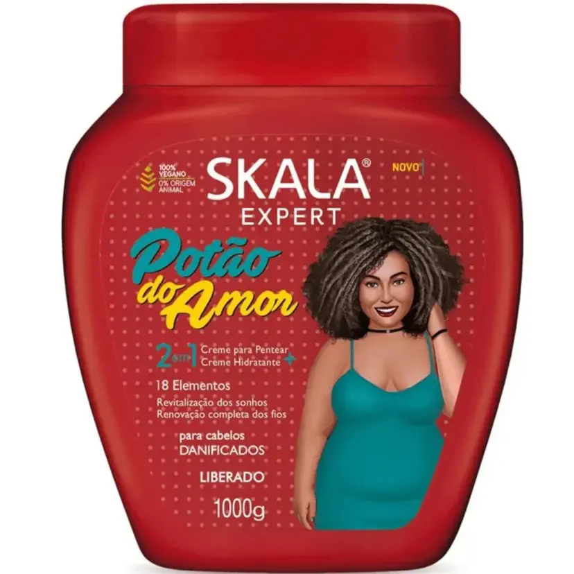 CREME DE TRATAMENTO 18 ELEMENTOS + ARGININA 1KG SKALA 0