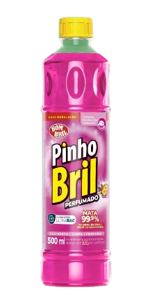 DESINFETANTE PERFUMADO FLORAL PINHO BRIL FRASCO 500ML