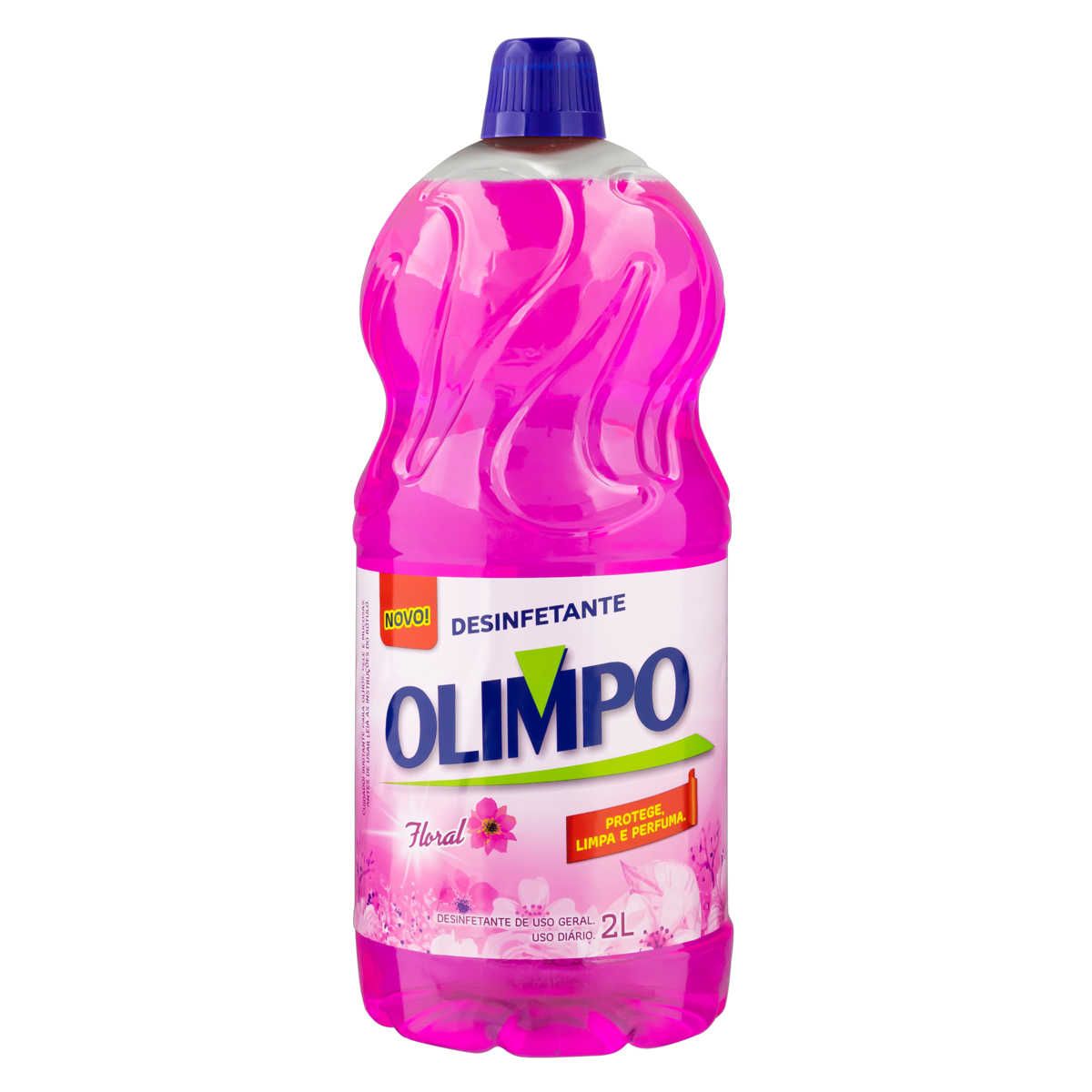 DESINFETANTE USO GERAL FLORAL OLIMPO FRASCO 2L