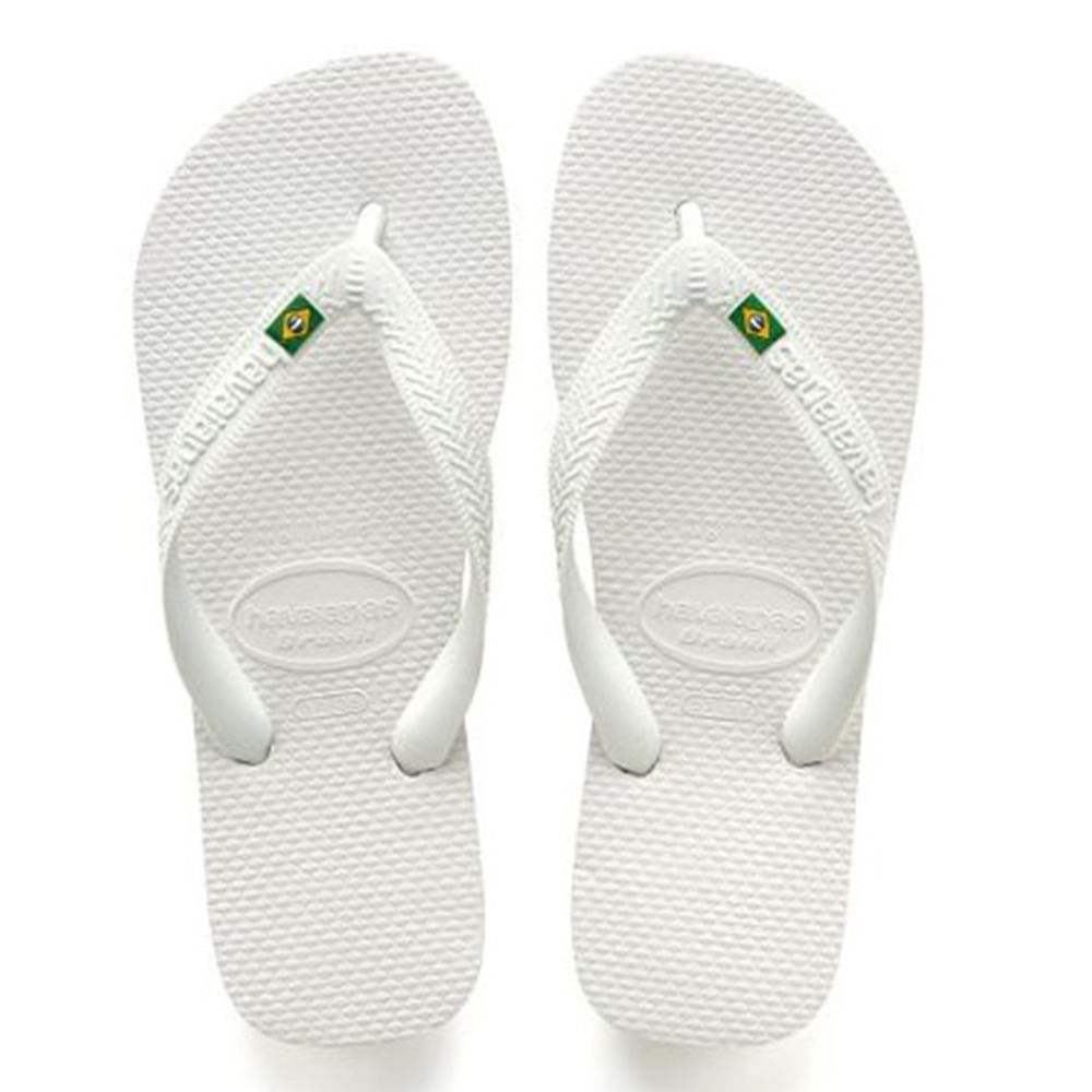 CHINELO BRANCO BRASIL HAVAIANAS N° 43/44
