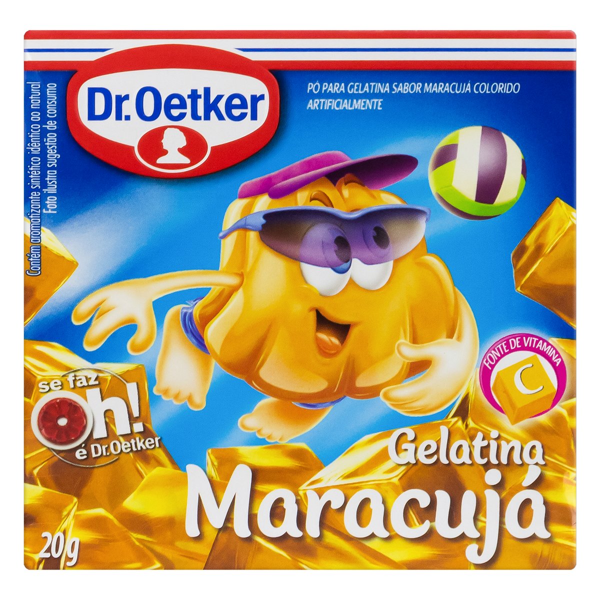 GELATINA DR.OETKER MARACUJA 20G