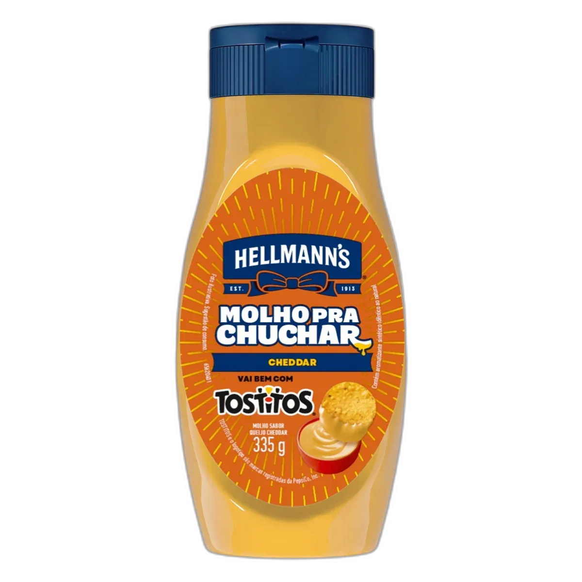 MOLHO PARA CHUCHASCO HELLMANNS 335G CHEDDAR