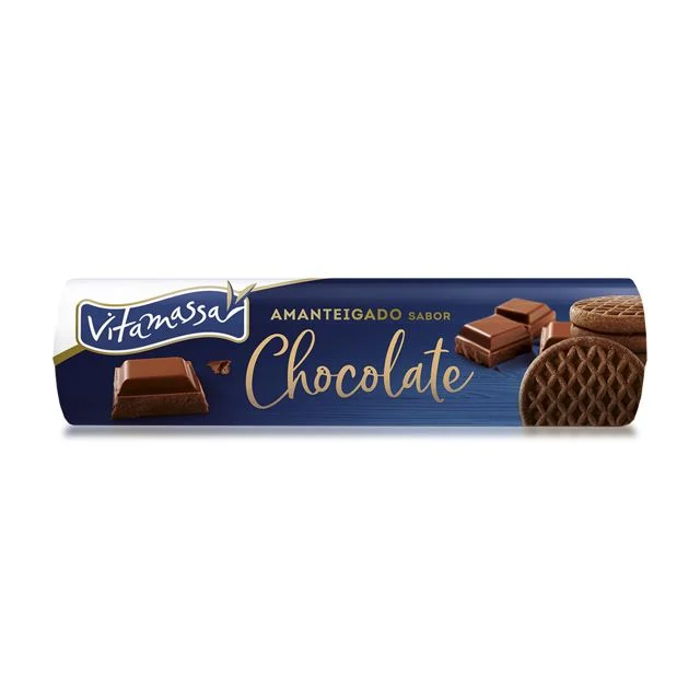 BISCOITO AMANTEIGADO VITAMASSA CHOCOLATE 120G