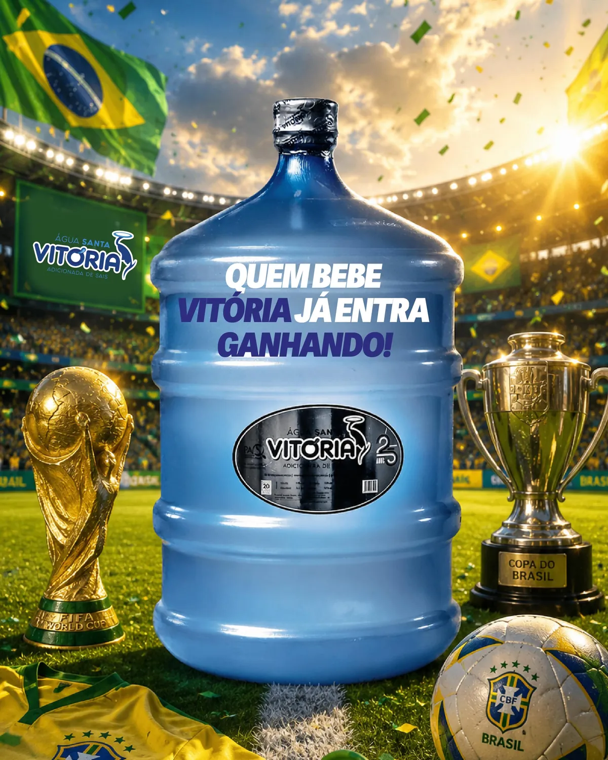AGUA MINERAL 20L SANTA VITORIA