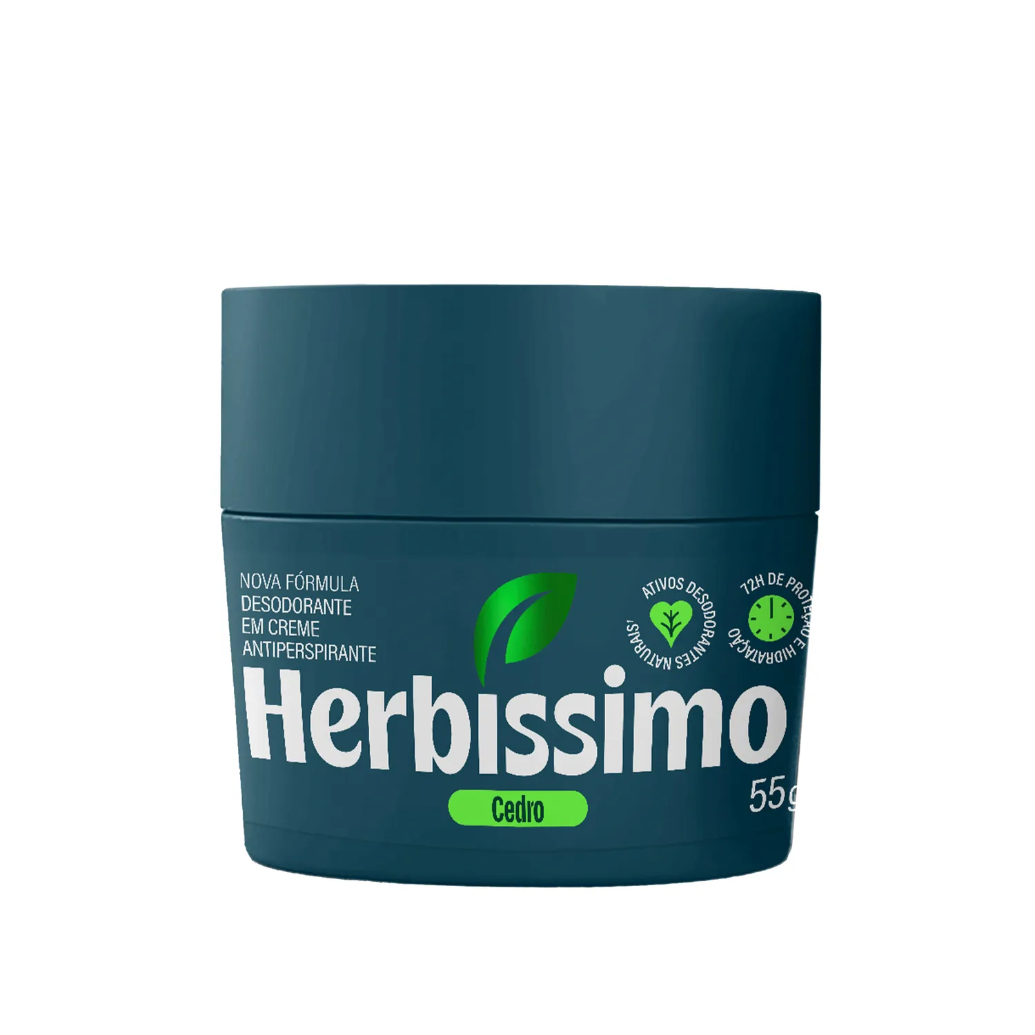 DESODORANTE HERBISSIMO CREME 55G BIOPROTECT CEDRO — imagem 1