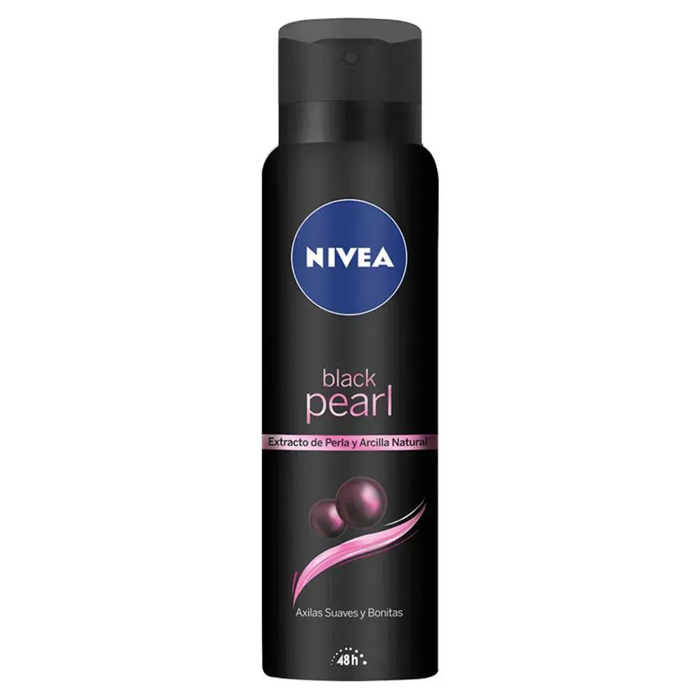 DESODORANTE NIVEA AERO 150ML BLACK&PEARL 0